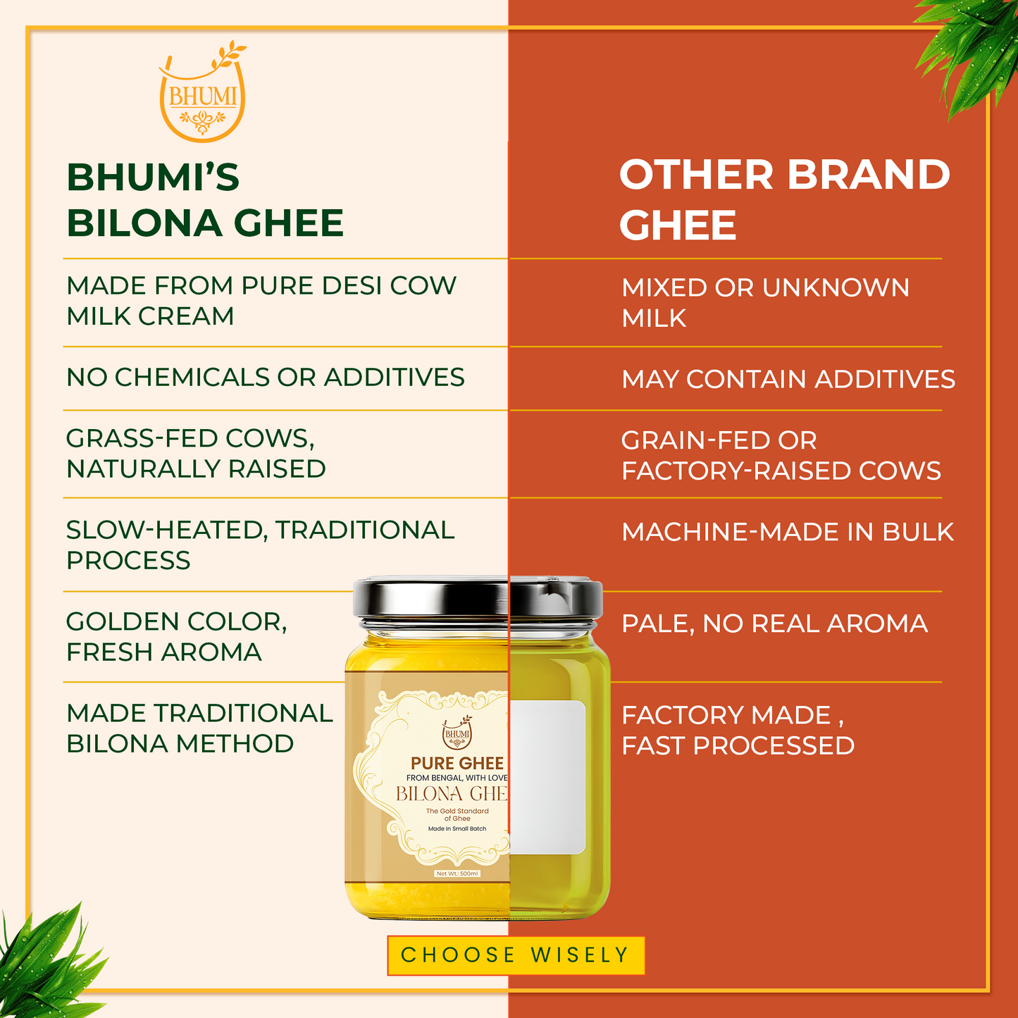 Bhumi Bilona Cow Ghee