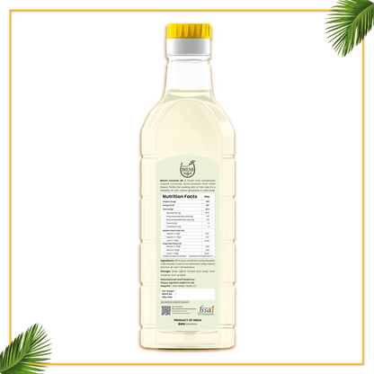 Wood pressed Coconut Oil