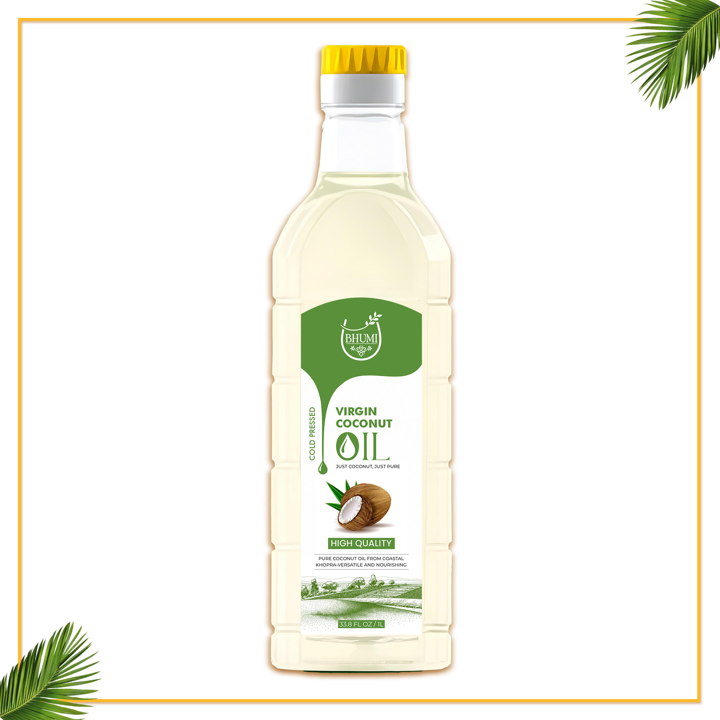 Wood pressed Coconut Oil