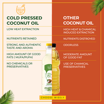 Wood pressed Coconut Oil