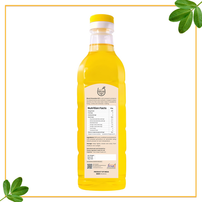 Wood pressed Groundnut Oil