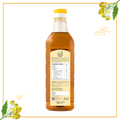 Wood Pressed Mustard Oil