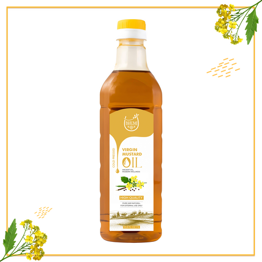Wood Pressed Mustard Oil