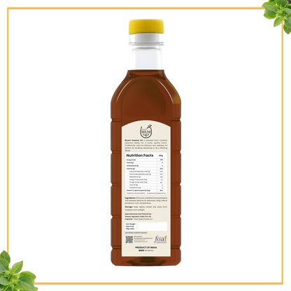 Wood pressed Sesame Oil